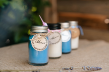 Charger l&#39;image dans la galerie, Bougie faire-part bleue
