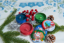 Charger l&#39;image dans la galerie, Coffret de bougie avec motif Noel
