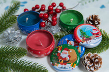 Charger l&#39;image dans la galerie, Coffret de bougie avec motif Noel
